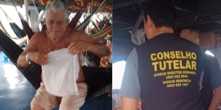 Idoso é flagrado tocando 'nas partes' de menina de 7 anos no interior do Amazonas