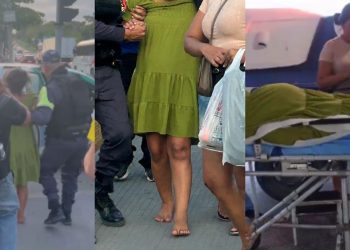 Grávida que passou mal após assalt0 na linha 652 foi agredid4 na lombar, diz PM