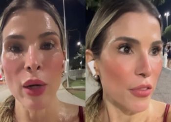 Vídeo: Ex-BBB critica faixa liberada da Ponta Negra após presenciar 'situações de risco'