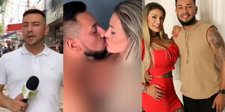 Ex-repórter de Manaus larga o microfone e grava cenas 'calientes' com Andressa Urach; VÍDEO