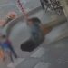 Vídeo mostra buraco se abrindo na calçada e 'engolindo' homem em Manaus