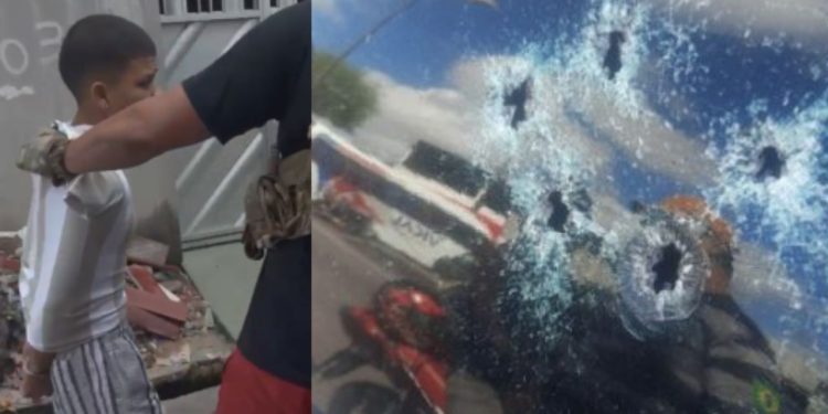 Mais um envolvido em ataque à viatura da PC que deixou policial ferid0 é preso em Manaus