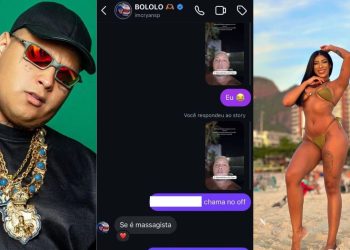 MC Ryan contrata amazonense para massagem, mas é impedido pela esposa: 'agindo em outra intenção'