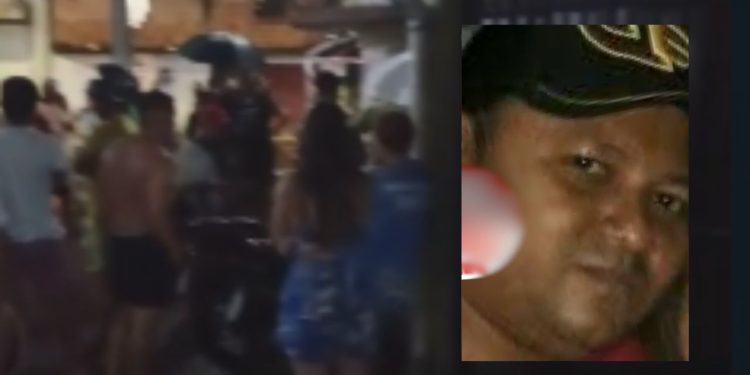 Homem é m0rt0 a tir0s na frente da filha de 5 anos em bar na Compensa