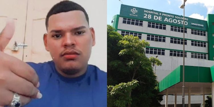 M0rr3 no hospital jovem que veio balead0 do interior do Amazonas