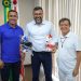 Governador Wilson Lima reúne-se com presidentes dos bois Caprichoso e Garantido