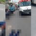 Vídeo: mototaxista fica ferid0 após choque com carro e não consegue se levantar em Manaus