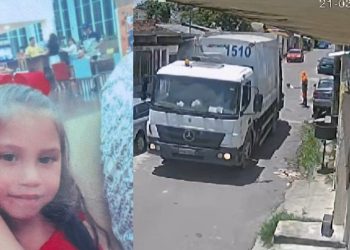 Vídeo: mãe de menina de 6 anos que m0rreu atr0pelada em Manaus foi avisada pelo filho  