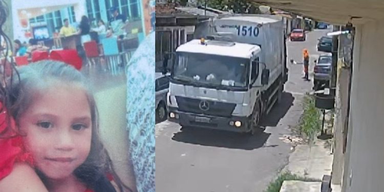 Vídeo: mãe de menina de 6 anos que m0rreu atr0pelada em Manaus foi avisada pelo filho  