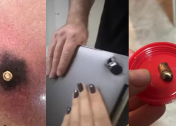 Motociclista escapa de m0rr3r em assalt0 após t1r0 atingir notebook de sua mochila