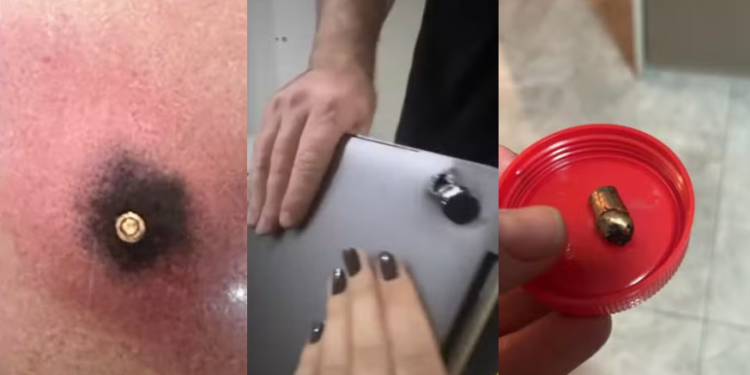 Motociclista escapa de m0rr3r em assalt0 após t1r0 atingir notebook de sua mochila