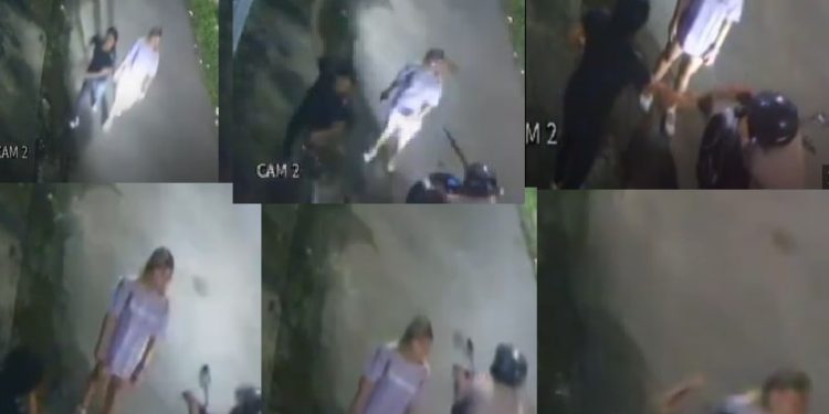 Vídeo: amigas se abraçam na rua em Manaus após sofrerem assalt0 na Zona Sul 