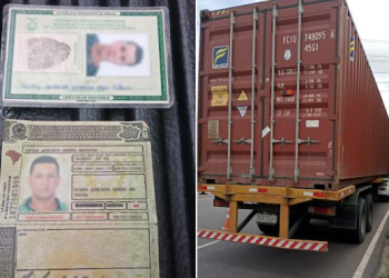 Durante operação em grande via, garoto de 17 anos é pego dirigindo caminhão trator em Manaus