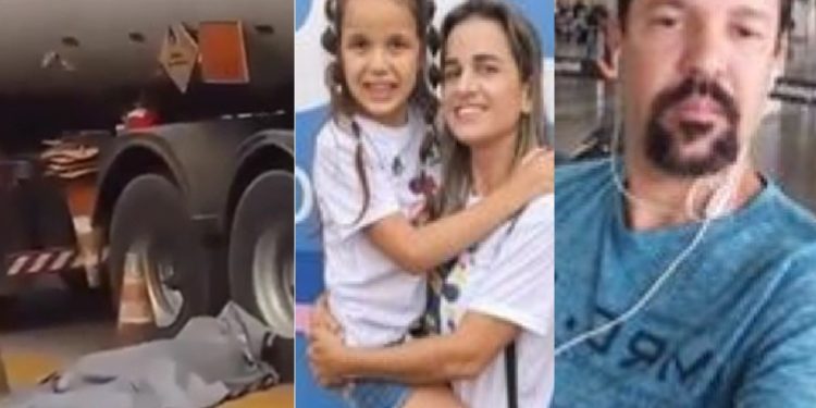 Marido perde a vida embaixo de carreta três dias depois das m0rtes da filha e esposa; vídeo
