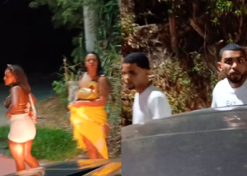 Motorista de app expulsa jovens que estavam se dr0gand0 em seu carro: ‘Não tá na tua casa, comédia’; veja