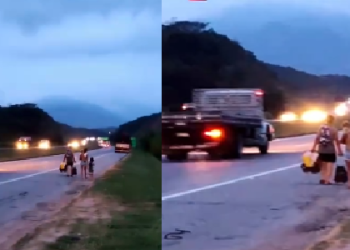 Web se rev0lta após família com cr1ança d03nte ser deixada na estrada pela PRF