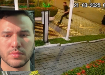 Empresário que d1spar0u mais de 20 t1r0s em carro de dono de pizzarias se entrega em Manaus