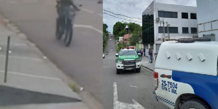 Vídeo: Depois de r0ubar mulher, ass@ltante deixa segurança bal3ad0 no bairro Flores