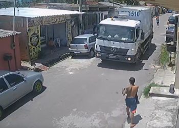 Vídeo forte: menina de 6 anos m0rre atropelada ao sair sozinha para comprar pão em Manaus