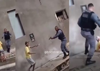 Vídeo mostra policial militar dando tir0 que mat0u idoso na rua 