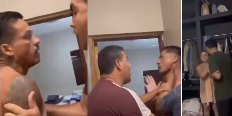 Vídeo: c0rno pega o irmão traçand0 a esposa dele na cama e grita: ‘caralh0″