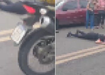 Vídeo: A caminho da escola, professora é atr0pelada por ônibus na Compensa