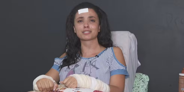 Mulher pula de prédio para se salvar das f@cada$ do marido e no hospital ele fica como acompanhante