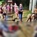 Vídeos: Taxista bêbad0 tenta fug1r após atr0pelar três pessoas em Manacapuru