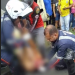 Vídeo: Motociclista tem fr@tura após ser atingido por carro em frente ao shopping Sumaúma