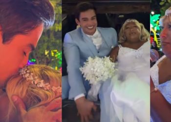 Vídeo: Patixa se veste de noiva e casa com João Pedro no Ranho do Maia: ‘melhor marido’