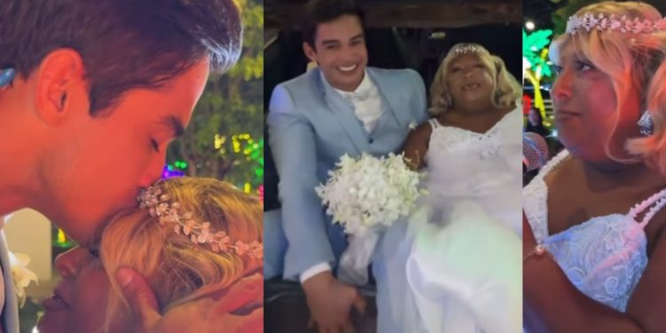 Vídeo: Patixa se veste de noiva e casa com João Pedro no Ranho do Maia: ‘melhor marido’
