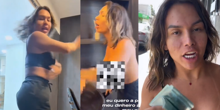 ‘Remédio pra d0id0’, diz influenciadora trans ao cobrar dívida com as t3tas de fora em Manaus; veja