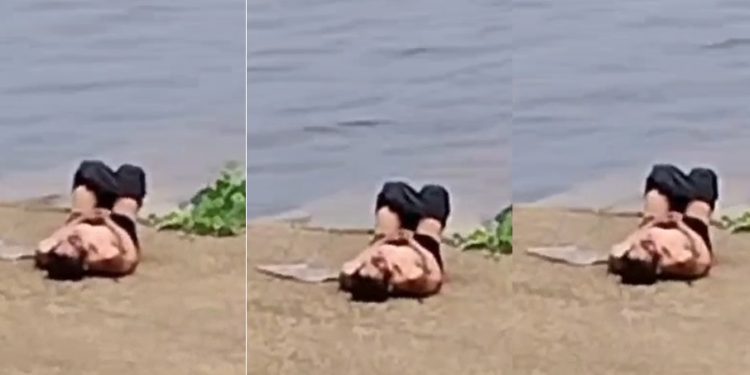 Vídeo forte: homem com tir0 no peito ag0niza e desmaia em canoa no Amazonas