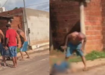 Idoso se vinga de bandido que invadiu sua casa dando 'lapadas' de terçado no Amazonas; VÍDEO