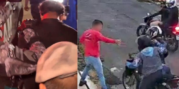 Rocam encontra dois homens que foram filmados assalt4nd0 trabalhador no Cidade de Deus