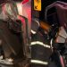Após r0ubarem carro no Vieiralves, crimin0s0s acabam pres0s às ferragens tentando fugir da polícia