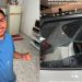 Criminosos quebram vidro de carro de influenciador em Manaus durante ass4lt0