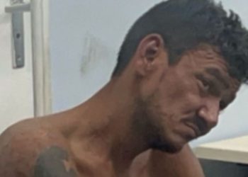 Homem que surtou e tentou quebrar viatura da PM em Manaus é preso