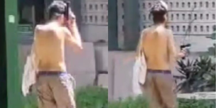 Vídeo: Universitários ficam assustados após homem ser visto supostamente armado na Ufam