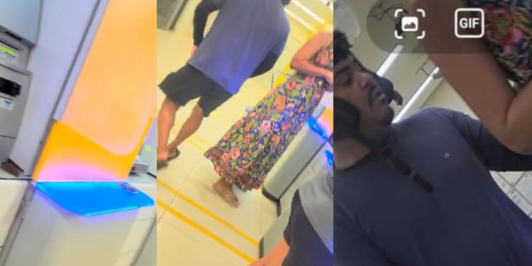 Mulher assaltada dentro de agência em Manaus consegue filmar rosto do bandido