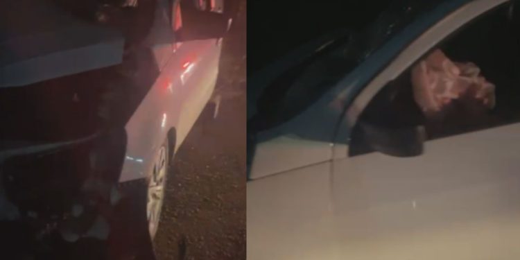 Taxista c0lide em carreta que deu pane na AM-010 e quatro pessoas ficam ferid4s
