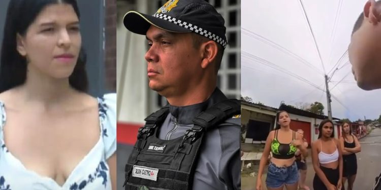 Capitão da PM mostra imagens inéditas de mulher que o acusa de ameaça de m0rte em Manaus