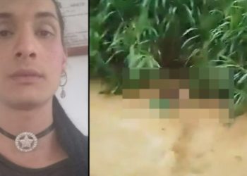 Vídeo forte: trans tem pernas e braços quebrad0s antes de ser jogada para m0rrer em igarapé 