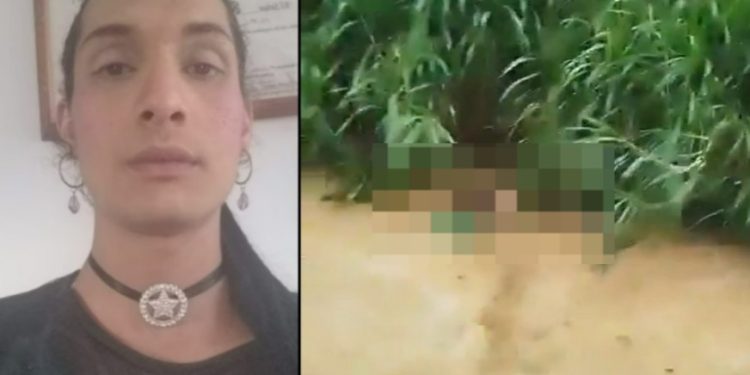 Vídeo forte: trans tem pernas e braços quebrad0s antes de ser jogada para m0rrer em igarapé 