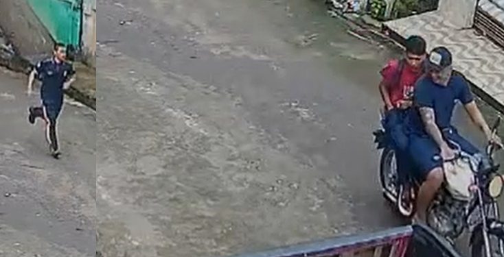 Vídeo mostra jovem fugindo após ser assaltad0 em Manaus: ‘hoje é roub0, amanhã é m0rte’