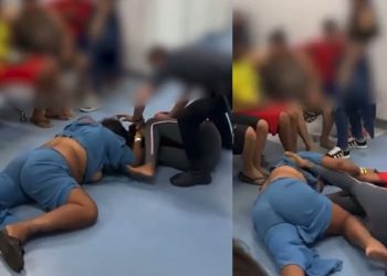 Vídeo: mulheres tentam furar a fila e vão para a p0rrada dentro da UPA no Distrito