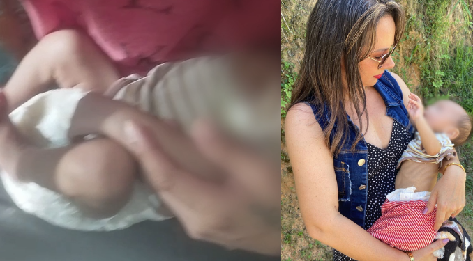 Vídeos: Bebê de 4 meses é resgatado de$nutrido com as costelas aparecendo após abandon0 em casa em Manaus