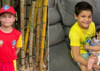 Bombeiro mirim: menino de 9 anos salva a irmã de 1 ano engasgad0 em Manaus