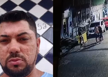 Vídeo: Câmera registra homem sendo m0rt0 com f@cada após br1ga em bar na Zona Leste de Manaus