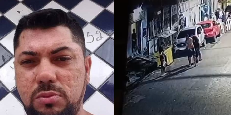 Vídeo: Câmera registra homem sendo m0rt0 com f@cada após br1ga em bar na Zona Leste de Manaus